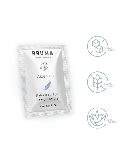 BRUMA 6 ML GEL DESLIZANTE CON ALOE VERA CONFORT NATURAL BRUMA 6 ML GEL DESLIZANTE CON ALOE VERA CONFORT NATURAL