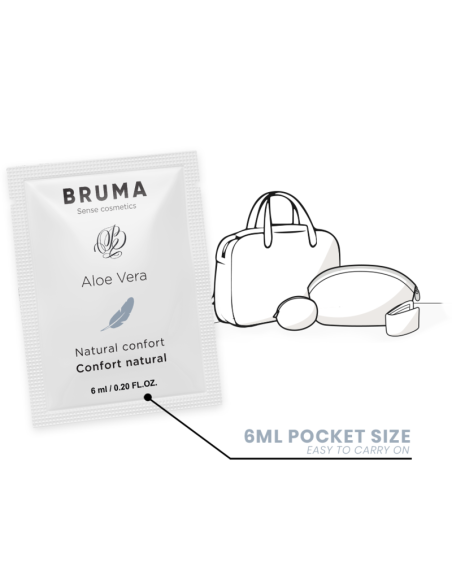 BRUMA 6 ML GEL DESLIZANTE CON ALOE VERA CONFORT NATURAL BRUMA 6 ML GEL DESLIZANTE CON ALOE VERA CONFORT NATURAL
