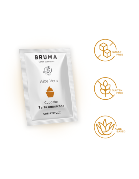 BRUMA 6 ML GEL DESLIZANTE CON ALOE VERA SABOR A TARTA AMERICANA BRUMA 6 ML GEL DESLIZANTE CON ALOE VERA SABOR A TARTA AMERICANA