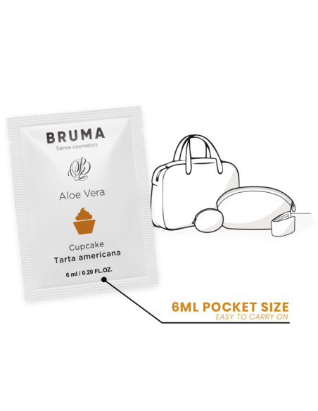BRUMA 6 ML GEL DESLIZANTE CON ALOE VERA SABOR A TARTA AMERICANA BRUMA 6 ML GEL DESLIZANTE CON ALOE VERA SABOR A TARTA AMERICANA