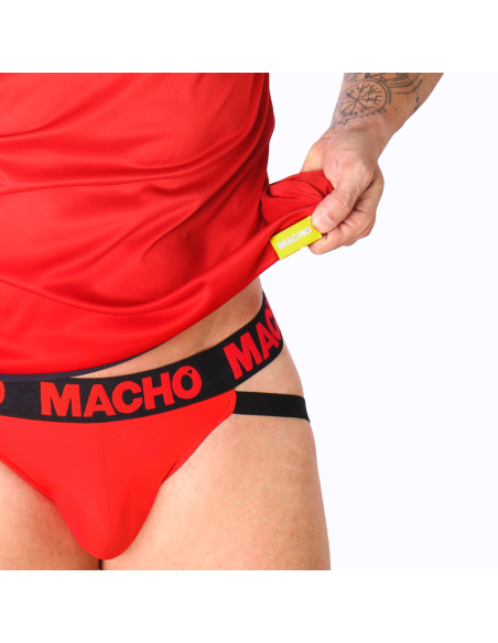 MACHO CAMISETA ROJA L XL MACHO CAMISETA ROJA L XL