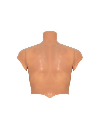 HIDDEN DESIRE ALTER EGO CAMISETA SILICONA TORSO MASCULINO CON ABDOMINALES NATURAL