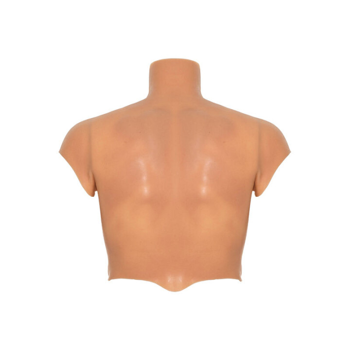 HIDDEN DESIRE ALTER EGO CAMISETA SILICONA TORSO MASCULINO CON ABDOMINALES NATURAL