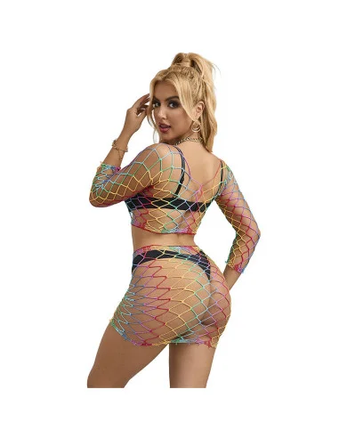 SUBBLIME 952440 SET DE REJILLA 2 PIEZAS MANGA LARGA ARCOIRIS TALLA ANICA