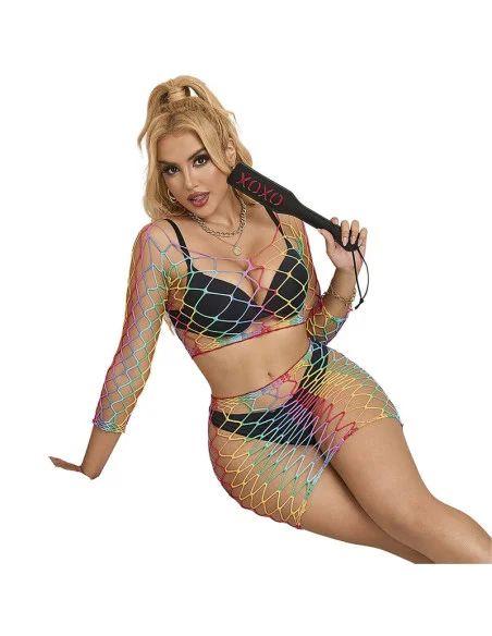SUBBLIME 952440 SET DE REJILLA 2 PIEZAS MANGA LARGA ARCOIRIS TALLA ANICA