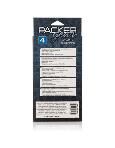 CALEXOTICS PACKING PENIS PENE REALISTICO 1275 CM NATURAL