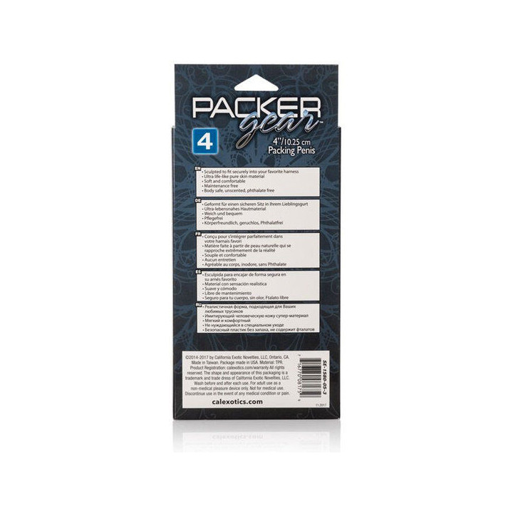 CALEXOTICS PACKING PENIS PENE REALISTICO 1275 CM NATURAL