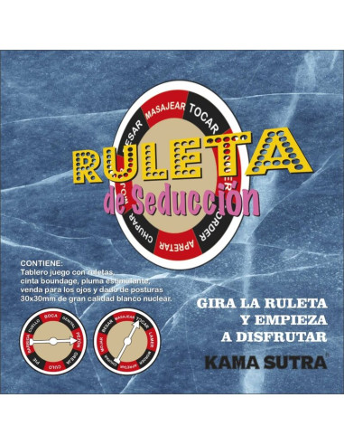 DIABLO PICANTE RULETA DE LA SEDUCCION JUEGO KAMASUTRA