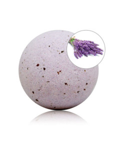 TALOKA BOMBA DE BANO CON AROMA LAVANDA Y PETALOS DE ROSA