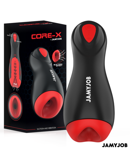 JAMYJOB CORE X MASTURBADOR AUTOMATICO 5 MODOS SUCCIAN Y VIBRACIAN