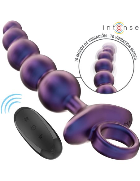 INTENSE TITO PLUG ANAL VIBRADOR MODELO 3 CONTROL REMOTO