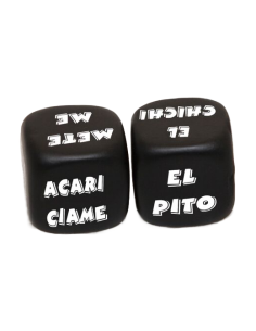 DIABLO PICANTE 2 DADOS ACCION Y PARTE DEL CUERPO