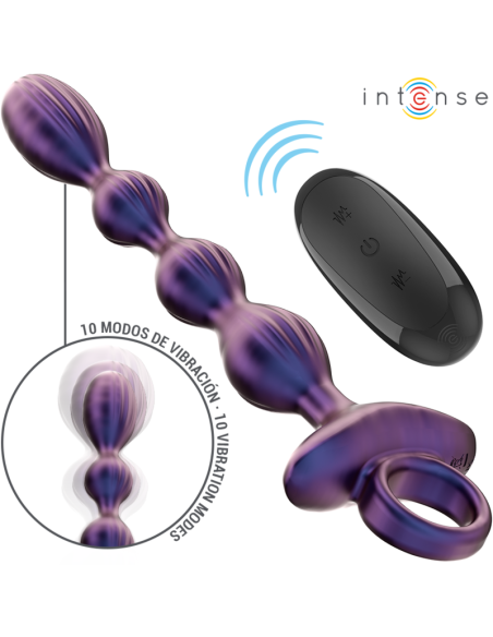 INTENSE JACKIE PLUG ANAL VIBRADOR MODELO 1 CONTROL REMOTO