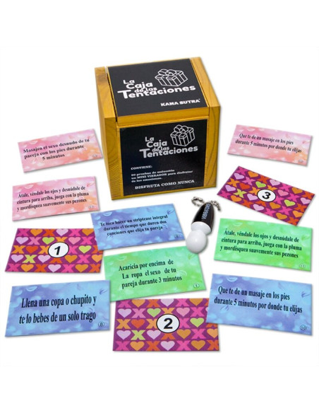 DIABLO PICANTE JUEGO LA CAJA DE LAS TENTACIONES