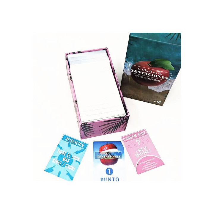 LA ISLA DE LAS TENTACIONES JUEGO DE CARTAS OFICIAL ES