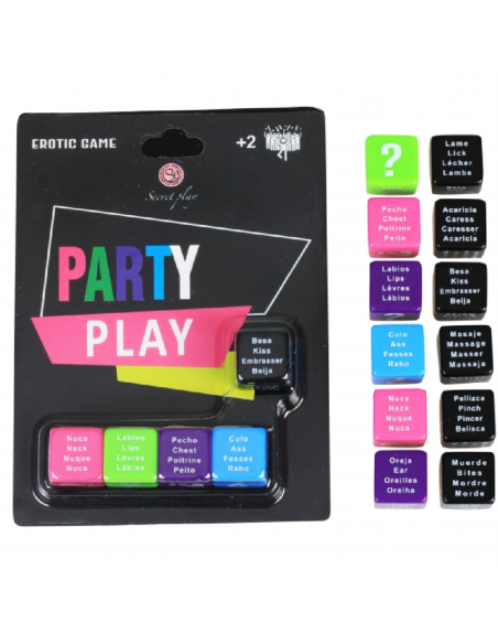 SECRETPLAY JUEGO PARTY PLAY 5 DADOS ES PT EN FR