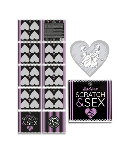 SECRETPLAY SCRATCH SEX JUEGO PAREJAS POSTURAS LESBICAS ES EN FR PT DE