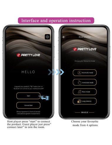 PRETTY LOVE BILLY VIBRATION LILA APP GRATUITA