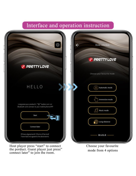 PRETTY LOVE HECTOR VIBRADOR ELECTROSHOCK POR CONTROL POR APP LILA PRETTY LOVE HECTOR VIBRADOR ELECTROSHOCK POR CONTROL POR APP LILA
