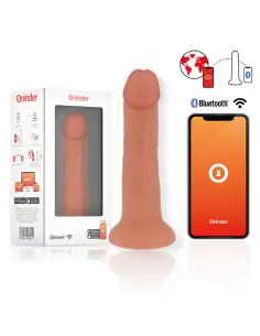 ONINDER LARGE BOGOTA DILDO VIBRADOR 9 VELOCIDADES NATURAL 22 CM O 45 CM APP GRATUITA