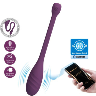 PRETTY LOVE LEVIATHAN VIBRADOR CONTROLADO POR APP MORADO