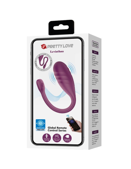 PRETTY LOVE LEVIATHAN VIBRADOR CONTROLADO POR APP MORADO PRETTY LOVE LEVIATHAN VIBRADOR CONTROLADO POR APP MORADO