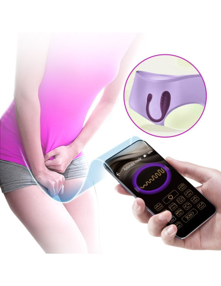 PRETTY LOVE LEVIATHAN VIBRADOR CONTROLADO POR APP MORADO PRETTY LOVE LEVIATHAN VIBRADOR CONTROLADO POR APP MORADO