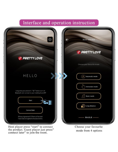 PRETTY LOVE LEVIATHAN VIBRADOR CONTROLADO POR APP MORADO PRETTY LOVE LEVIATHAN VIBRADOR CONTROLADO POR APP MORADO