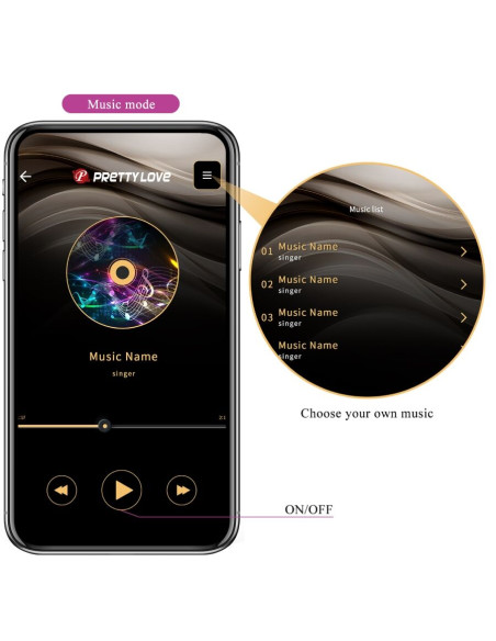 PRETTY LOVE LEVIATHAN VIBRADOR CONTROLADO POR APP MORADO PRETTY LOVE LEVIATHAN VIBRADOR CONTROLADO POR APP MORADO