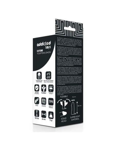 ADDICTED TOYS EXTENSION PENE 18 CM