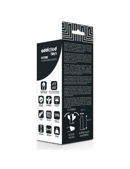 ADDICTED TOYS EXTENSION PENE 16 CM