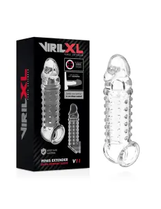 VIRILXL EXTENSION Y FUNDA DE PENE V11 TRANSPARENTE 2