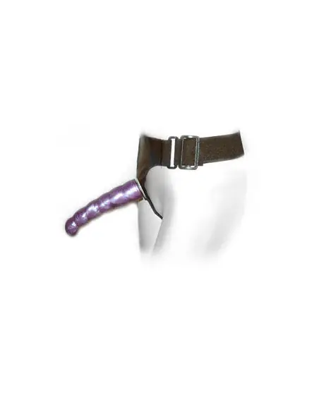 BAILE ARNES ANAL Y VAGINAL FEMENINO LILA PUNTO G 17 CM