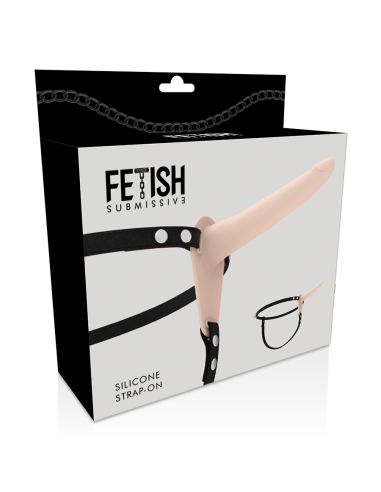 FETISH SUBMISSIVE HARNESS SILICONA FLESH 15 CM