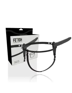 FETISH SUBMISSIVE HARNESS SILICONA NEGRO 15 CM 2