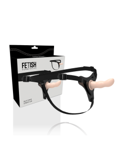 FETISH SUBMISSIVE HARNESS SILICONA FLESH G SPOT 125 CM 2