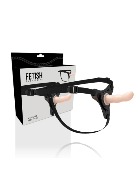 FETISH SUBMISSIVE HARNESS SILICONA FLESH G SPOT 125 CM FETISH SUBMISSIVE HARNESS SILICONA FLESH G SPOT 125 CM