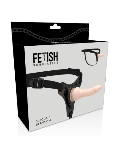 FETISH SUBMISSIVE HARNESS SILICONA FLESH REALISTIC 16CM