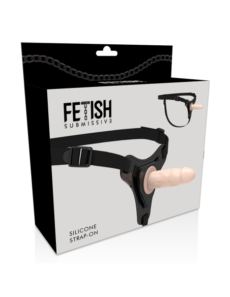 FETISH SUBMISSIVE HARNESS SILICONA FLESH REALISTIC 125 CM FETISH SUBMISSIVE HARNESS SILICONA FLESH REALISTIC 125 CM