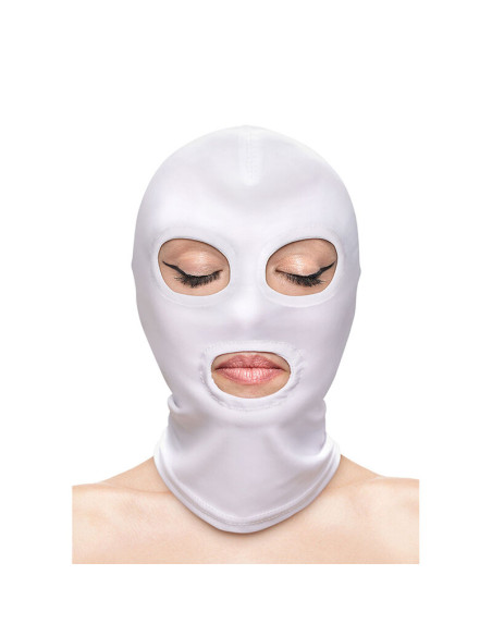 NS NOVELTIES FETISH FASHION PASAMONTAAAS APERUTRA DE OJOS Y BOCA NYLON BLANCO