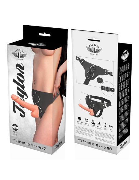 HARNESS ATTRACTION ARNES TAYLOR DELUXE 18 CM O 45 CM HARNESS ATTRACTION ARNES TAYLOR DELUXE 18 CM O 45 CM