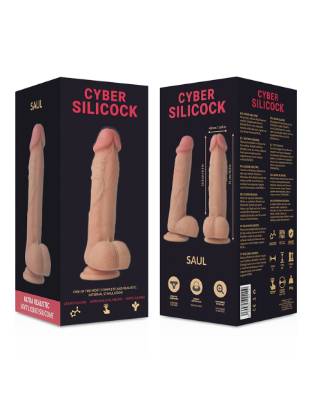 CYBER SILICOCK ARNES SILICONA LIQUIDA SAUL 155 CM O 42 CM CYBER SILICOCK ARNES SILICONA LIQUIDA SAUL 155 CM O 42 CM