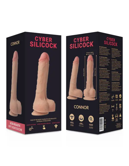 CYBER SILICOCK ARNES SILICONA LIQUIDA CONNOR 205 CM O 37 CM