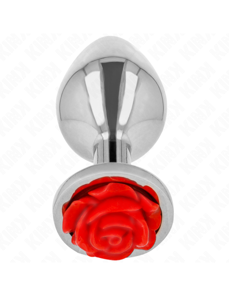 KINK PLUG ANAL ROSA ROJA TALLA M