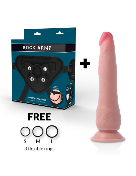 ROCKARMY ARNES DUAL DENSITY CRUSADER DILDO REALISTA 215 CM O 446 CM ROCKARMY ARNES DUAL DENSITY CRUSADER DILDO REALISTA 215 CM O 446 CM