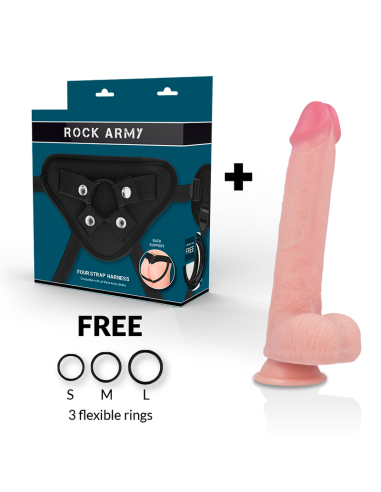 ROCKARMY ARNES LIQUID SILICONE DILDO PREMIUM KINGCOBRA 24 CM O 477 CM