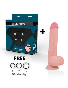 ROCKARMY ARNES LIQUID SILICONE DILDO PREMIUM SPITFIRE 21 CM O 462 CM 2