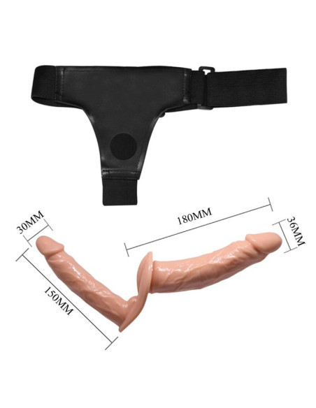 BAILE ULTRA PASSIONATE HARNESS DOBLES DILDOS CON ARNES BAILE ULTRA PASSIONATE HARNESS DOBLES DILDOS CON ARNES