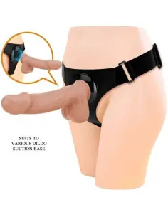 PRETTY LOVE HARNESS BRIEFS ARNES UNIVERSAL CON DILDO JERRY 218 CM NATURAL