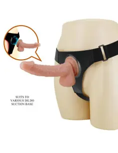 PRETTY LOVE HARNESS BRIEFS ARNES UNIVERSAL CON DILDO KEVIN 19 CM NATURAL